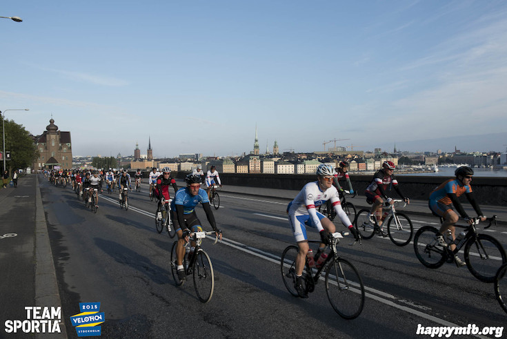 Bild från Velothon Stockholm 2015 - 165km