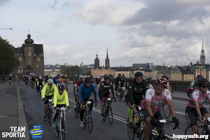 Bild från Velothon Stockholm 2015 - 65km