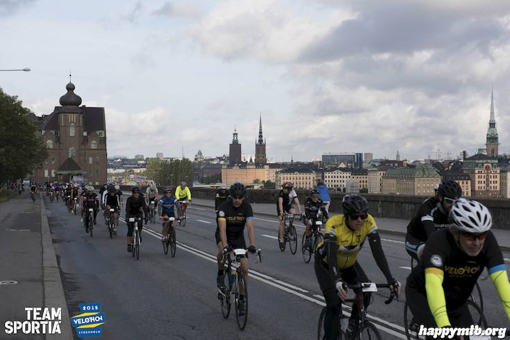 Bild från Velothon Stockholm 2015 - 65km