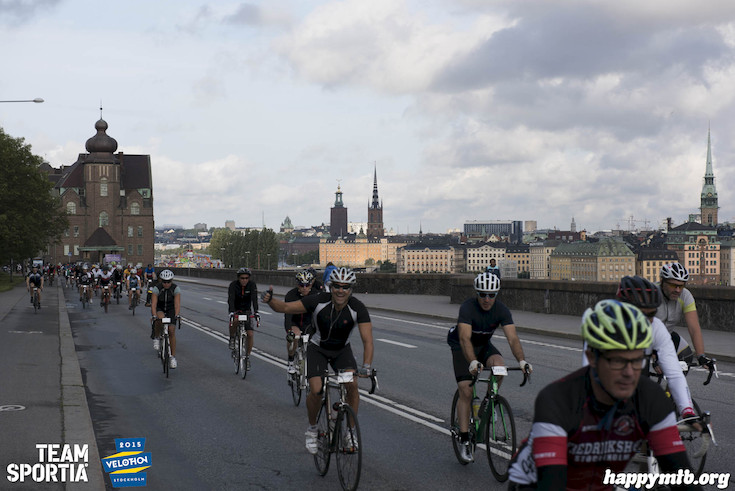 Bild från Velothon Stockholm 2015 - 65km