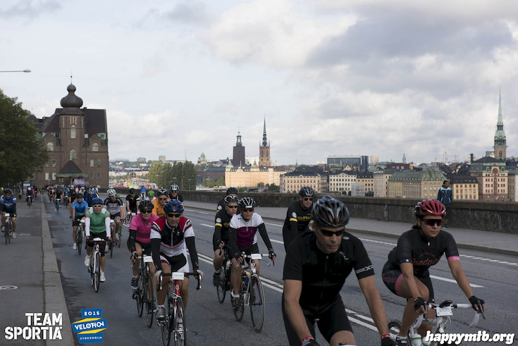 Bild från Velothon Stockholm 2015 - 65km