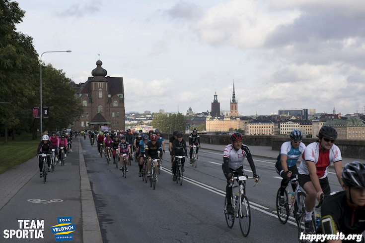 Bild från Velothon Stockholm 2015 - 65km