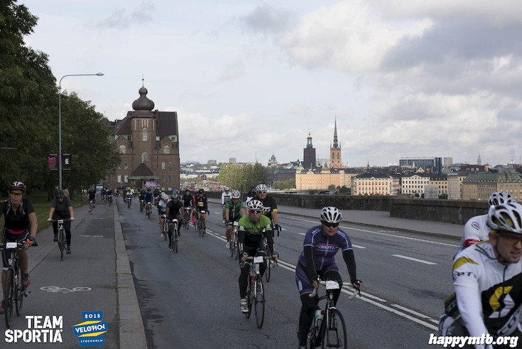 Bild från Velothon Stockholm 2015 - 65km
