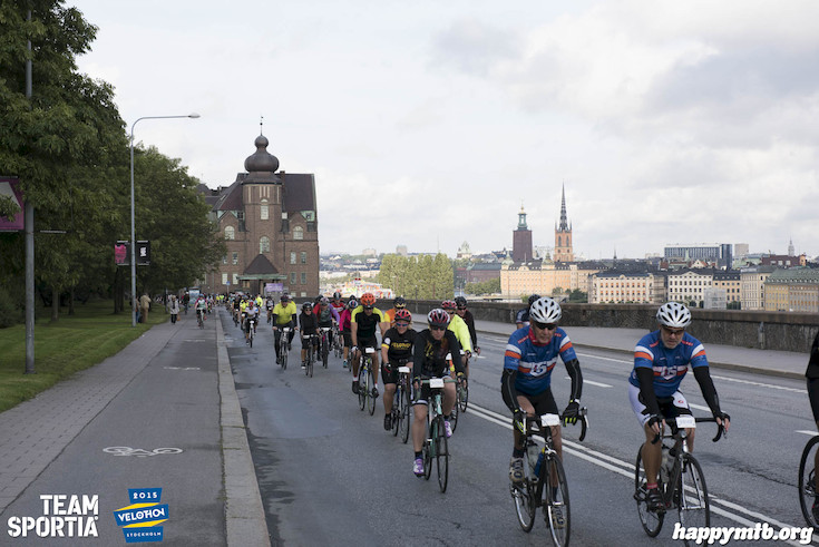 Bild från Velothon Stockholm 2015 - 65km