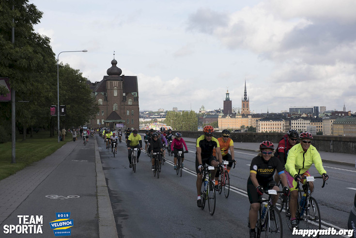Bild från Velothon Stockholm 2015 - 65km
