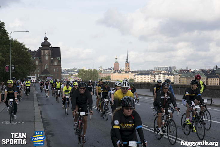 Bild från Velothon Stockholm 2015 - 65km