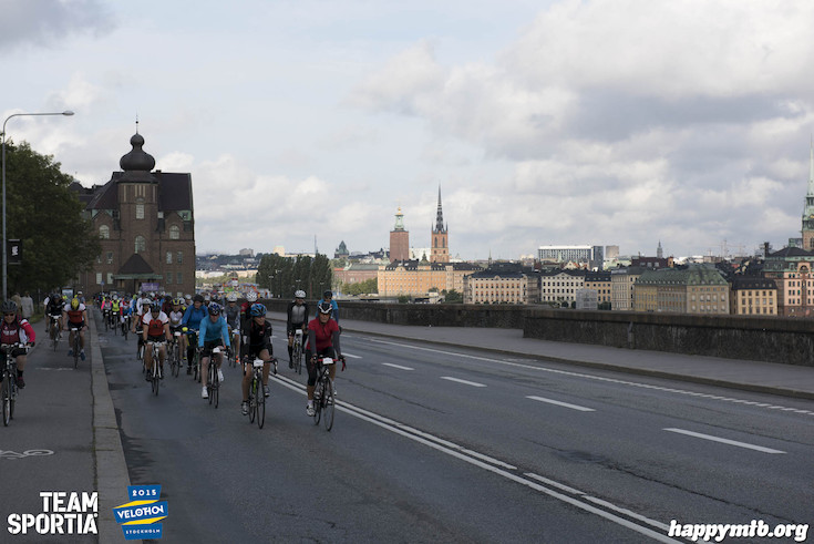 Bild från Velothon Stockholm 2015 - 65km