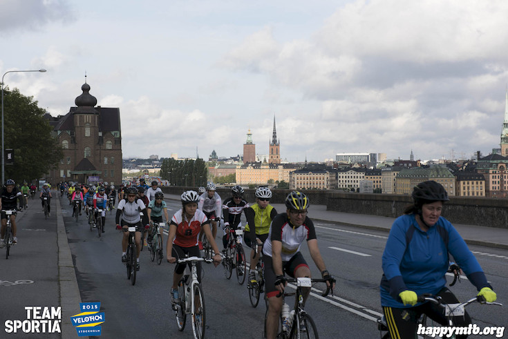 Bild från Velothon Stockholm 2015 - 65km