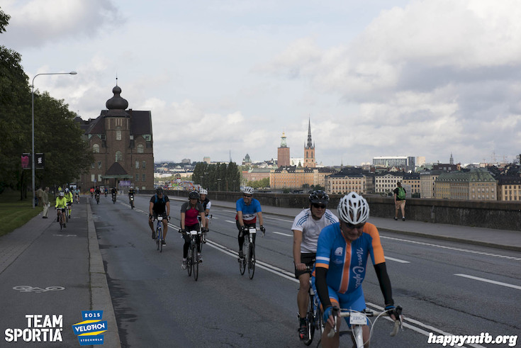 Bild från Velothon Stockholm 2015 - 65km