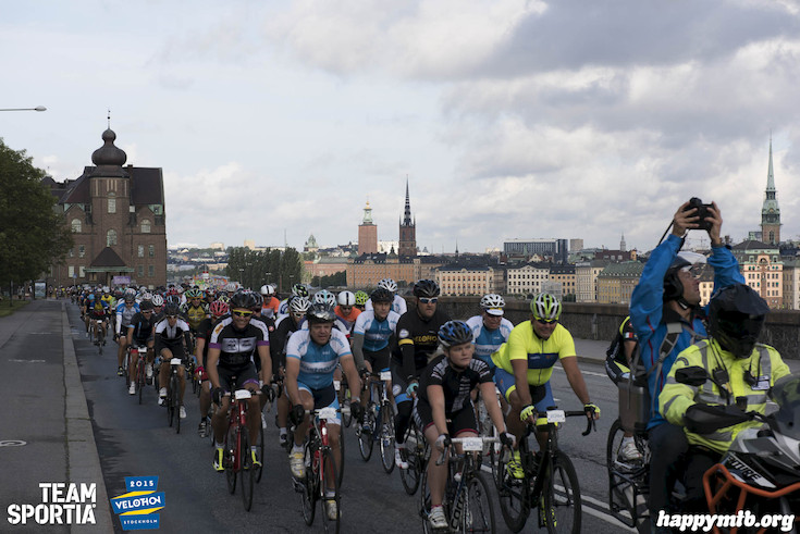 Bild från Velothon Stockholm 2015 - 65km