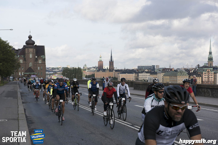 Bild från Velothon Stockholm 2015 - 65km