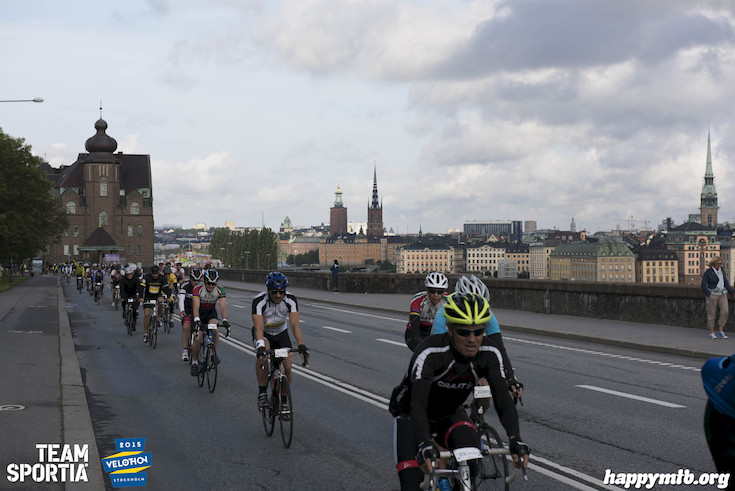 Bild från Velothon Stockholm 2015 - 65km