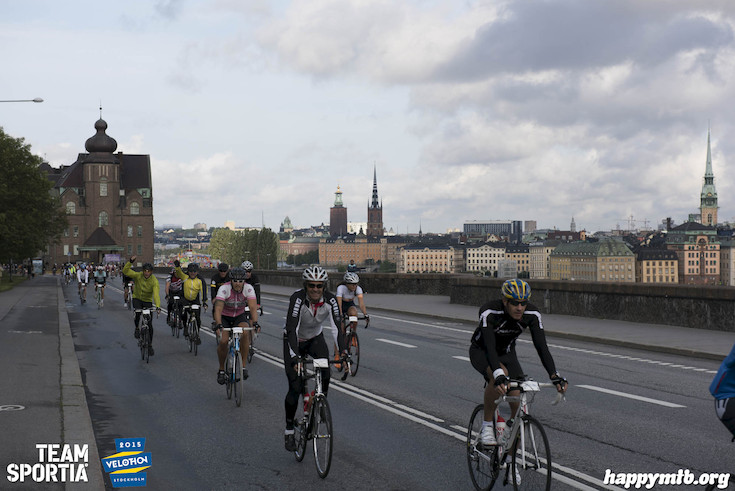 Bild från Velothon Stockholm 2015 - 65km