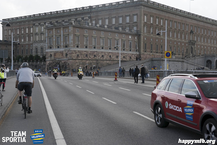 Bild från Velothon Stockholm 2015 - Proffsen