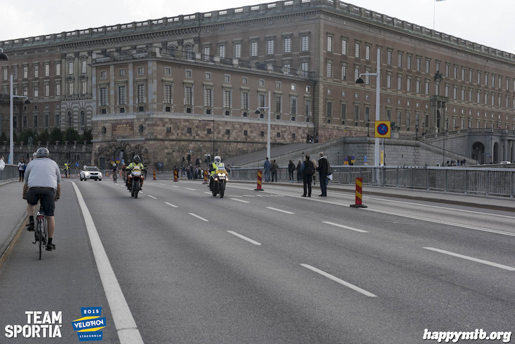 Bild från Velothon Stockholm 2015 - Proffsen