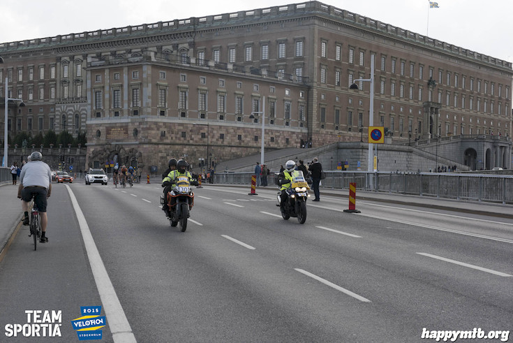Bild från Velothon Stockholm 2015 - Proffsen