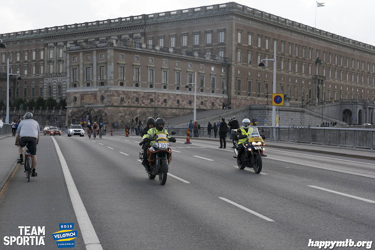 Bild från Velothon Stockholm 2015 - Proffsen