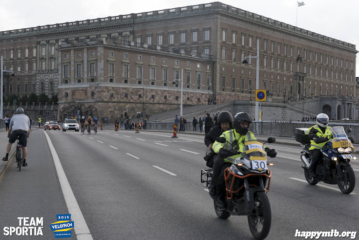 Bild från Velothon Stockholm 2015 - Proffsen