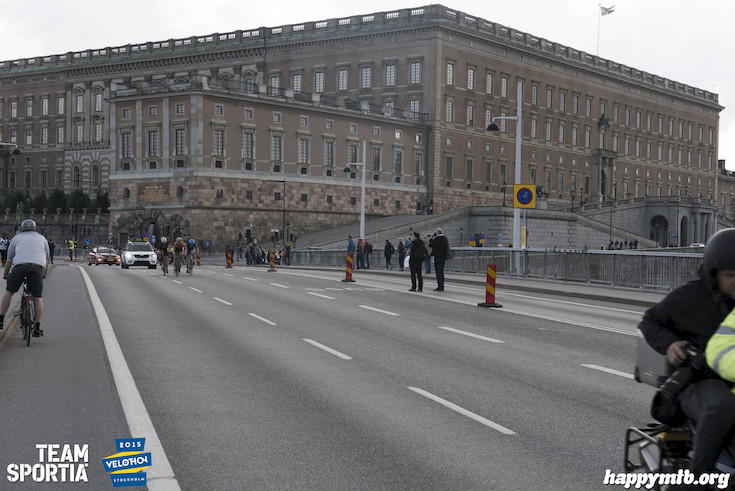 Bild från Velothon Stockholm 2015 - Proffsen