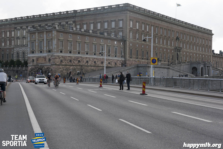 Bild från Velothon Stockholm 2015 - Proffsen