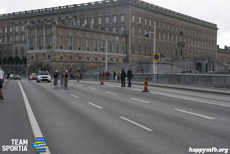 Bild från Velothon Stockholm 2015 - Proffsen