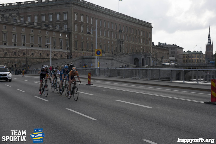 Bild från Velothon Stockholm 2015 - Proffsen