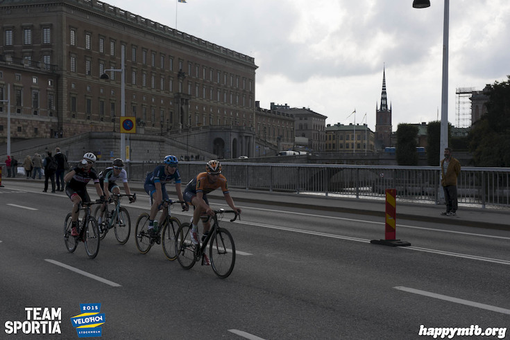 Bild från Velothon Stockholm 2015 - Proffsen