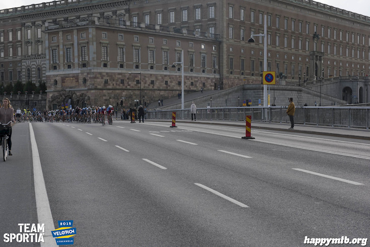 Bild från Velothon Stockholm 2015 - Proffsen