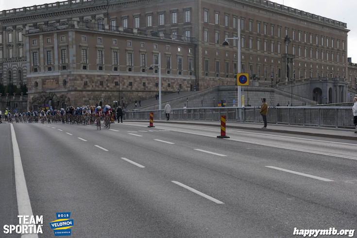 Bild från Velothon Stockholm 2015 - Proffsen