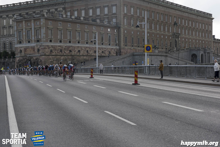 Bild från Velothon Stockholm 2015 - Proffsen