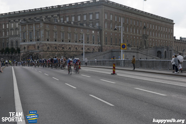 Bild från Velothon Stockholm 2015 - Proffsen