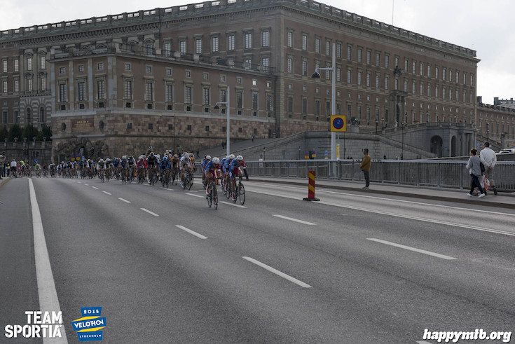 Bild från Velothon Stockholm 2015 - Proffsen