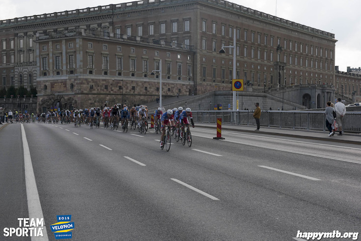 Bild från Velothon Stockholm 2015 - Proffsen