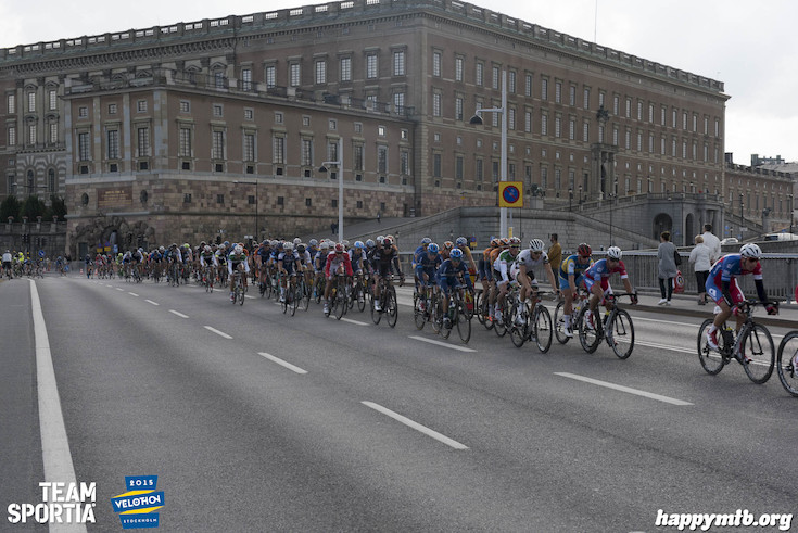 Bild från Velothon Stockholm 2015 - Proffsen