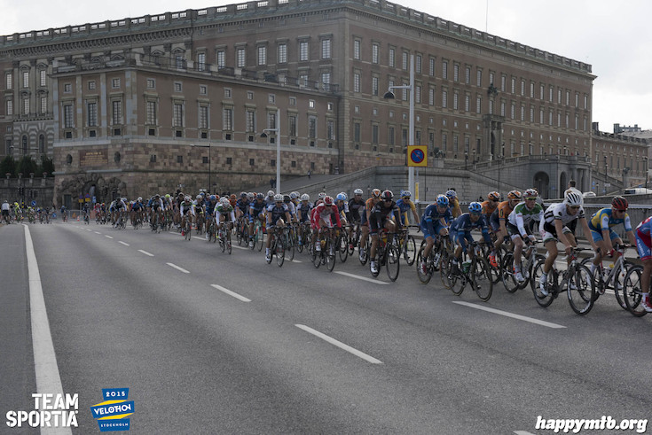 Bild från Velothon Stockholm 2015 - Proffsen