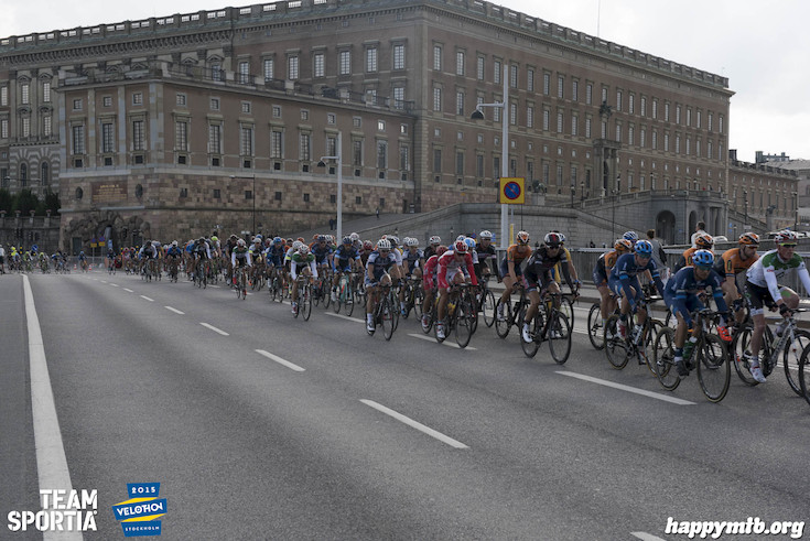 Bild från Velothon Stockholm 2015 - Proffsen