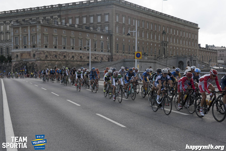 Bild från Velothon Stockholm 2015 - Proffsen