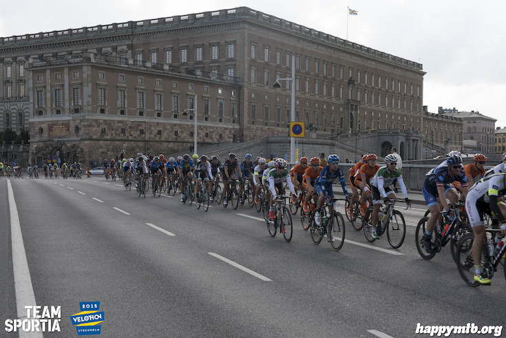 Bild från Velothon Stockholm 2015 - Proffsen