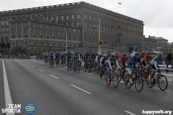 Bild från Velothon Stockholm 2015 - Proffsen