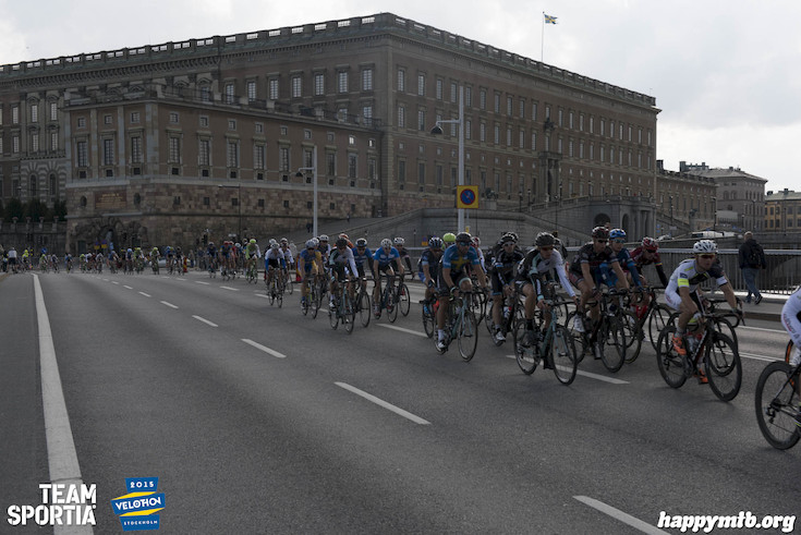 Bild från Velothon Stockholm 2015 - Proffsen