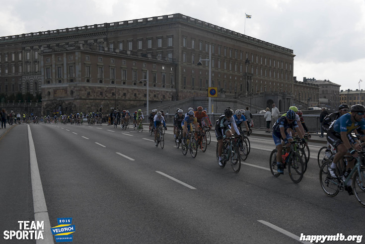Bild från Velothon Stockholm 2015 - Proffsen