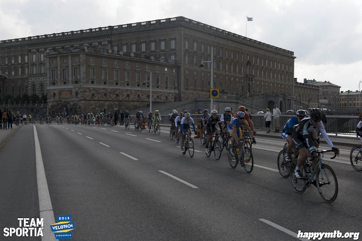Bild från Velothon Stockholm 2015 - Proffsen