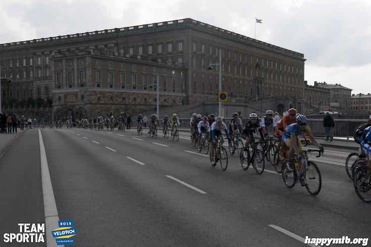 Bild från Velothon Stockholm 2015 - Proffsen
