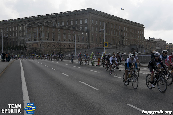 Bild från Velothon Stockholm 2015 - Proffsen