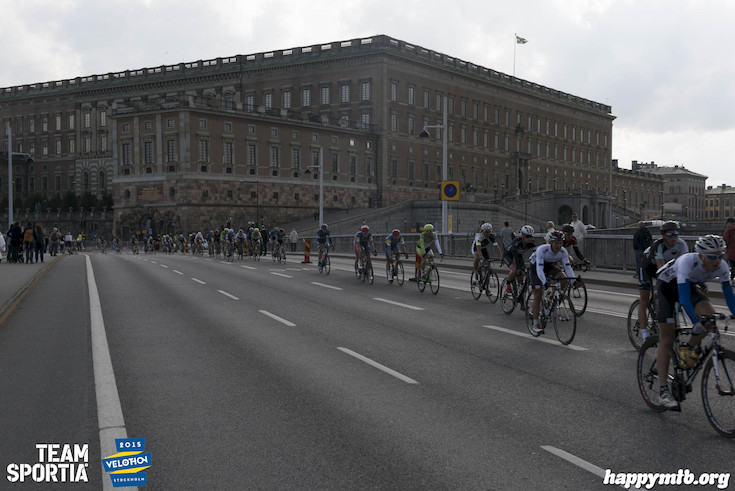 Bild från Velothon Stockholm 2015 - Proffsen