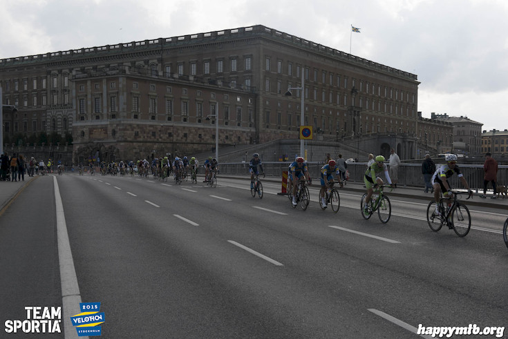 Bild från Velothon Stockholm 2015 - Proffsen
