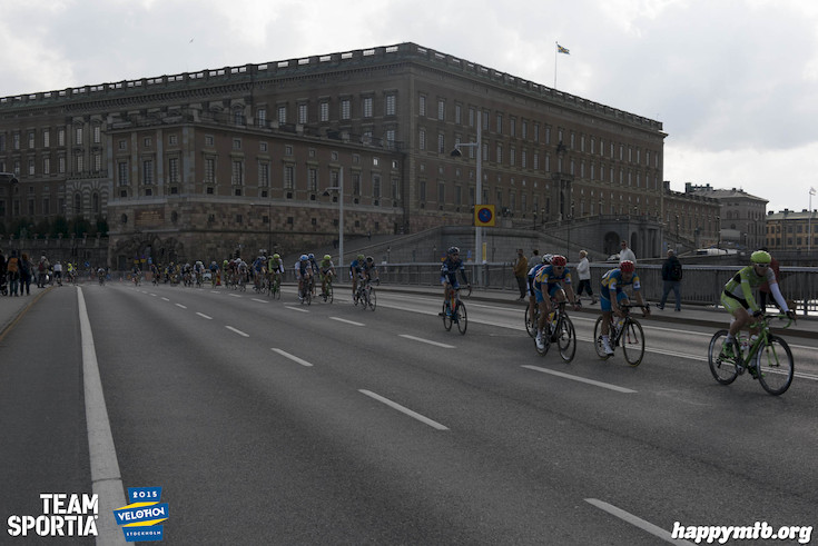 Bild från Velothon Stockholm 2015 - Proffsen