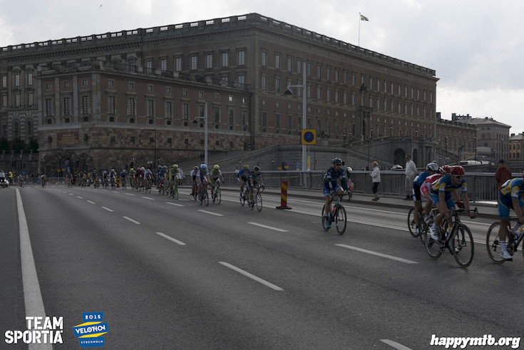 Bild från Velothon Stockholm 2015 - Proffsen