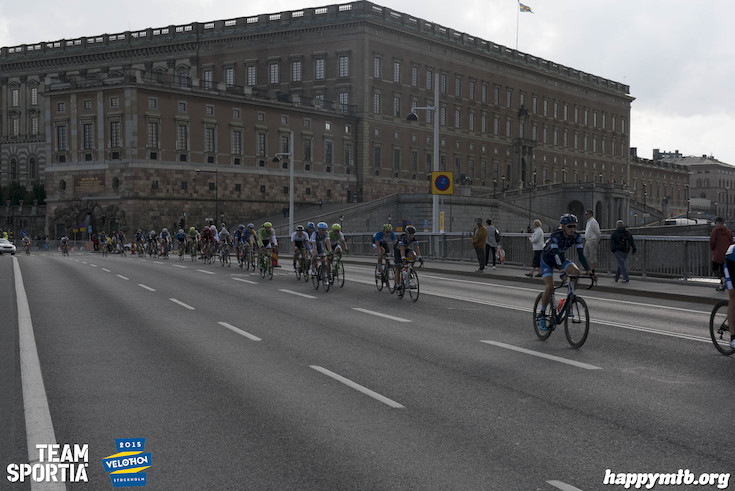 Bild från Velothon Stockholm 2015 - Proffsen