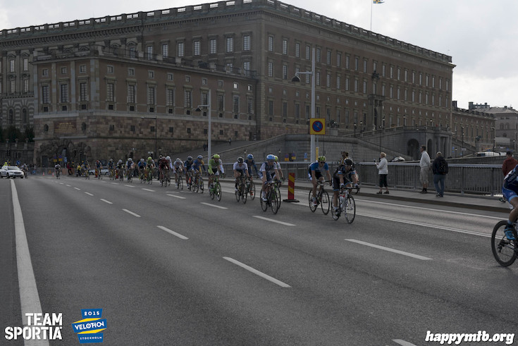Bild från Velothon Stockholm 2015 - Proffsen